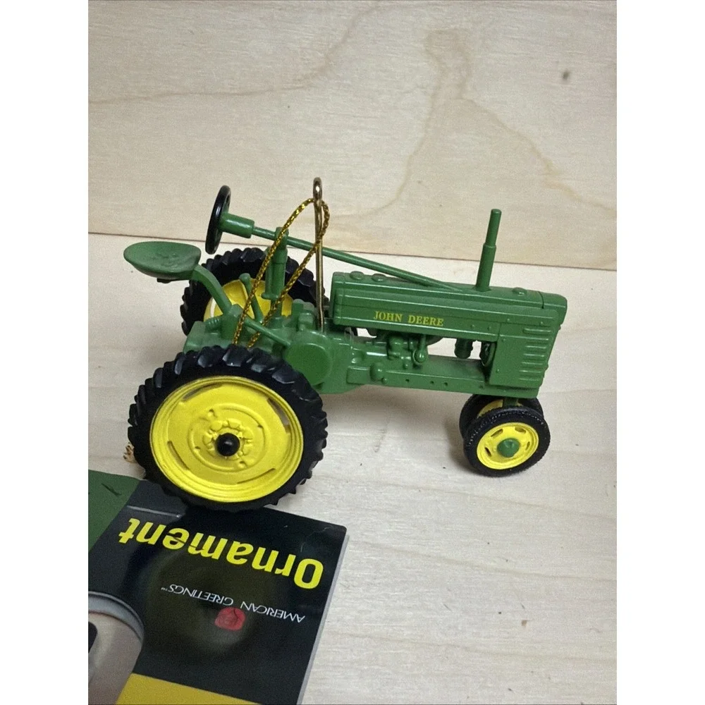 John Deere Tractor Christmas Tree Ornament 2007 American‎ Greetings 248T